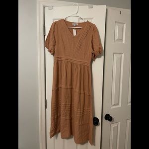 Balticborn Ream Pintuck dress L NWT